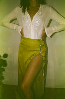 Duong Skirt / Butter-blossom Absinthe
