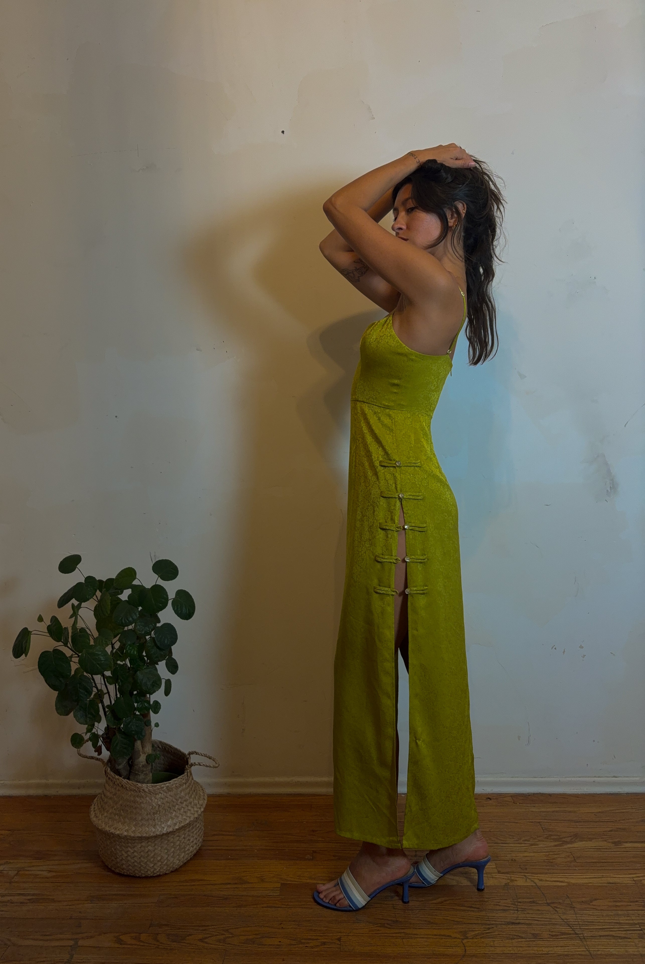 Sugarcane Dress / Butter-blossom Absinthe